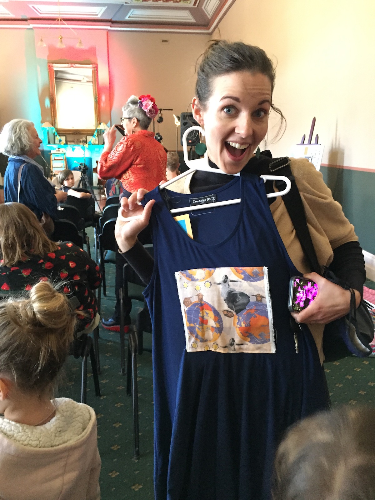 Hannah with Gather Threads dress